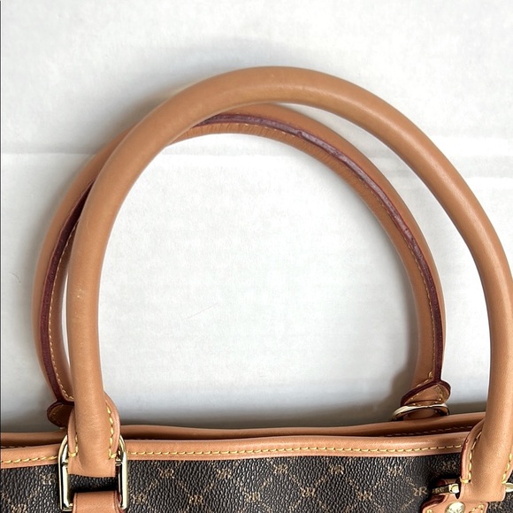 Rioni Elegant Brown and Tan Handbag - Picture 3 of 11